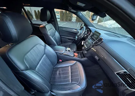 2017 Mercedes-Benz Gle 43 Amg из США, поврежденный, VIN 4JGDA6EB7HA989007